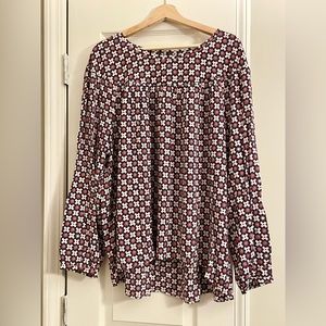 Ann Taylor Loft Yoked Blouse